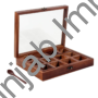 Wooden Spice Box 12 (Kvg)