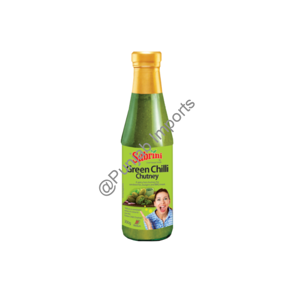 Green Chilli Chutney 300Gm Sabrini (SB2GRC)