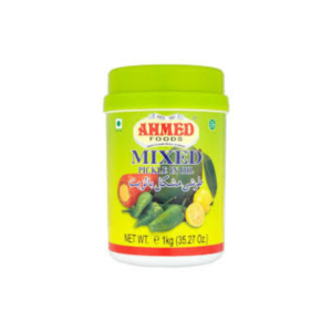 Mixed Pickle Extra Hot 1Kg  Ahmed