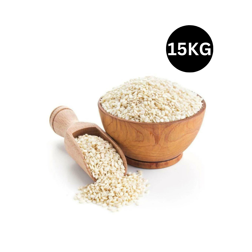 White Sesame Seeds 15Kg Pattu