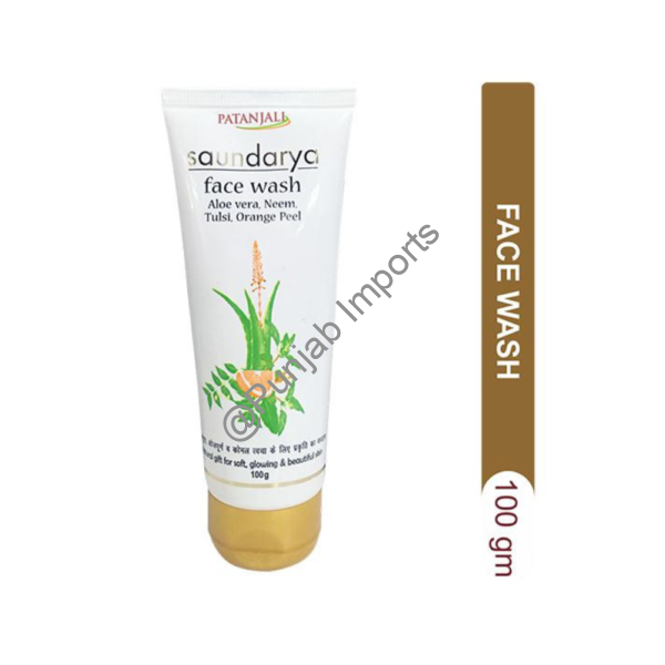 Saundarya Face Wash 100Gm Patanjali