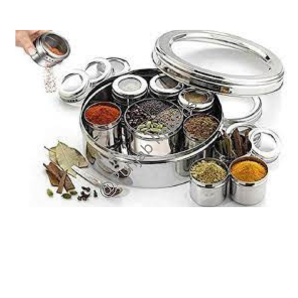 Steel Masala Box 11 No - Image 2