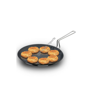 Futura 30 cm Flat Tawa, Non Stick Tawa with Stainless Steel Handle