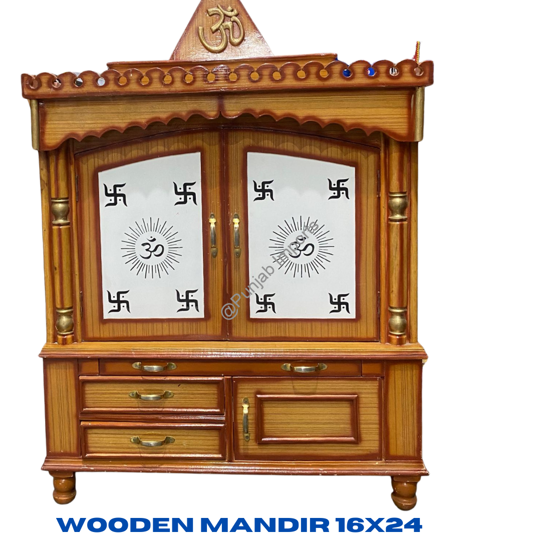 Wooden Temple "16*24"