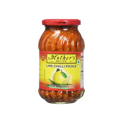 Lime Chilli Pickle 500Gm Mothers (Pic0076)