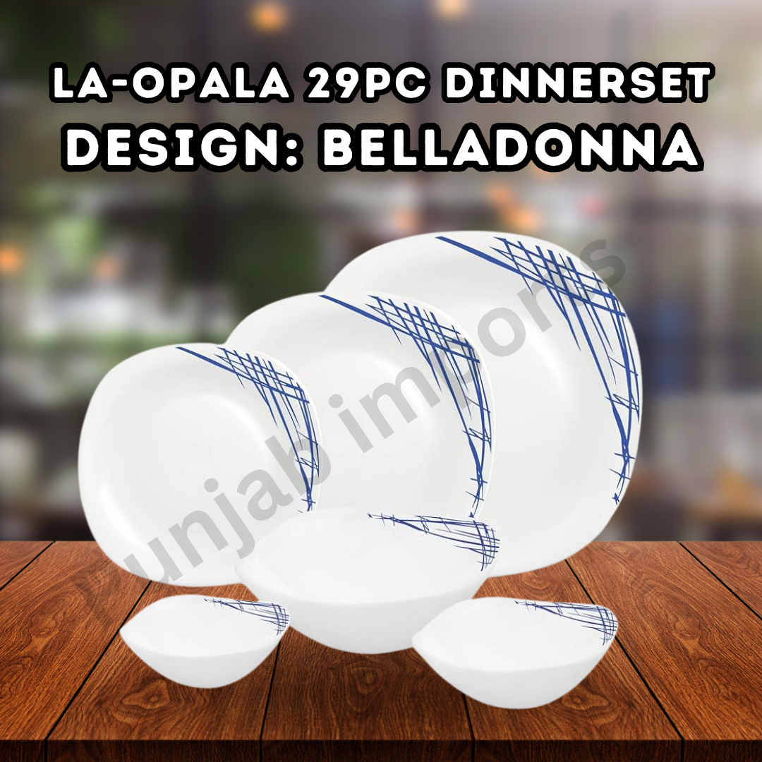 LaOpala 29Pc Dinner Set- Belladonna