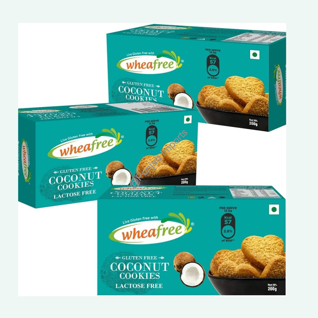 Coconut Cookies 400Gm Wheafree