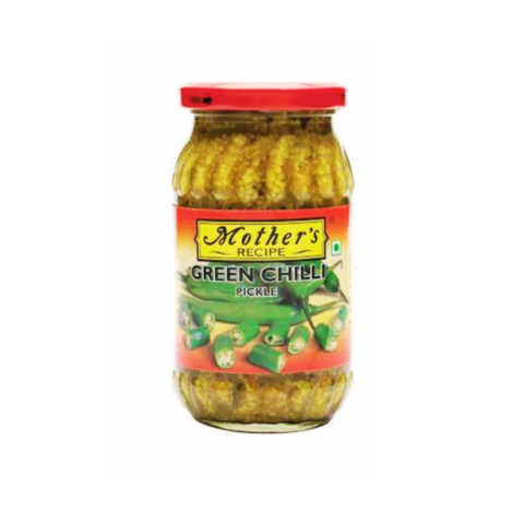 Green Chilli Pickle 400Gm Mothers