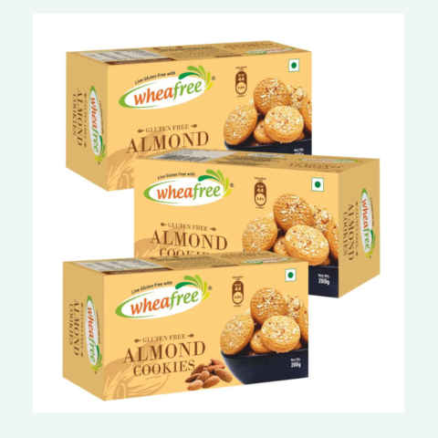 Almond Cookies 400Gm Wheafree