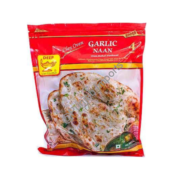 Garlic Naan 4Pc Deep (Casbr18)