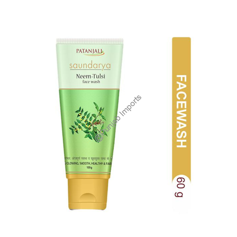 Neem Tulsi Face Wash 100Gm Patanjali