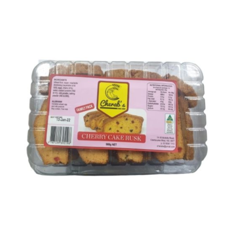Cherry Cake Rusk 1Kg Cherab