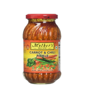 Carrot & Chilli Pickle 500Gm Mothers(pic0054)