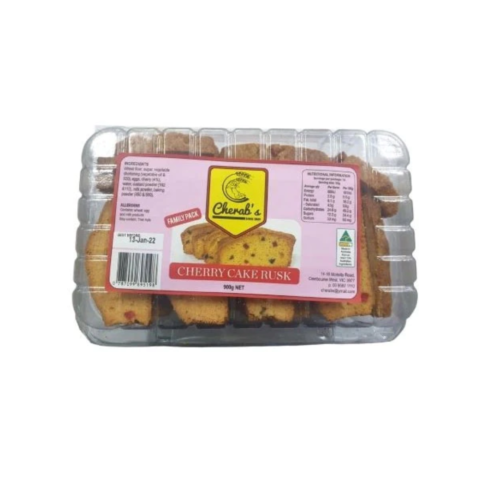 Cake Rusk 900G Cherabs