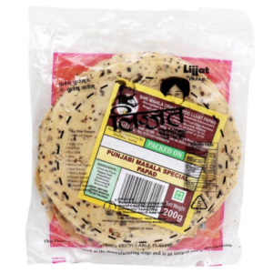 Punjabi Masala Papad 200Gm Lijjat
