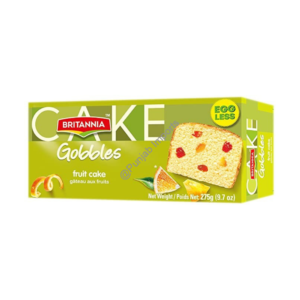 Egg Less Fruit Cake 275Gm Britannia