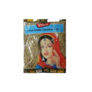 Green Lentils Canadian (Laird) 1Kg