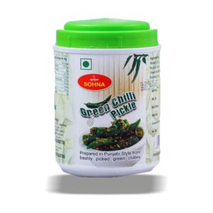 Green Chilli Pickle 1Kg Sohna (Pic0113)