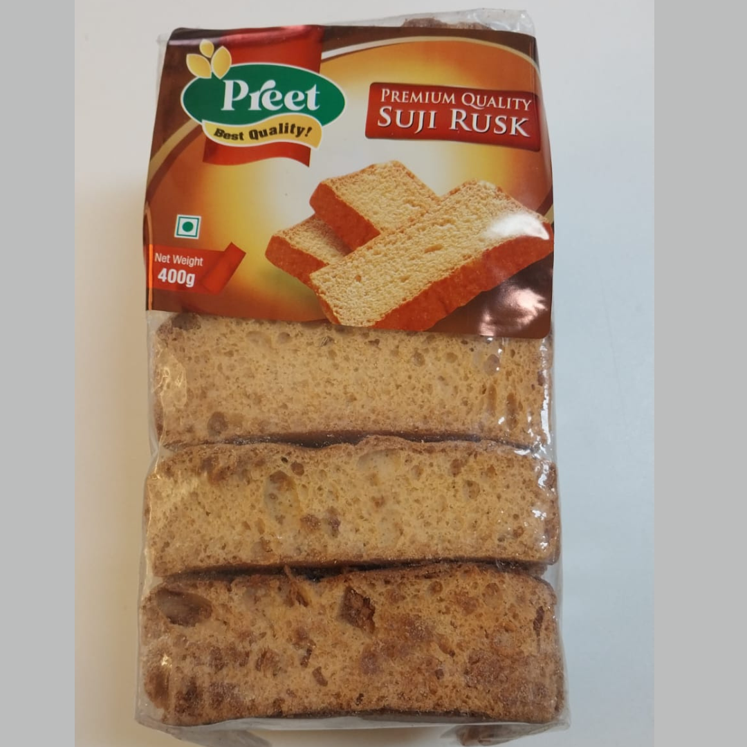 Premium Suji Rusk 400Gm Preet
