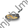 Futura 30 cm Dosa Tawa, Non Stick Dosa Tawa, Flat Dosa Tawa, Black