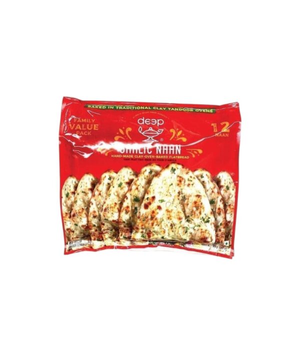 Garlic Naan 12Pc Deep (Casbr38)