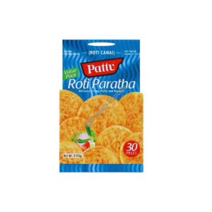 Roti Plain Paratha 30Pcs 1.95Kg Pattu (Zpbmr30)