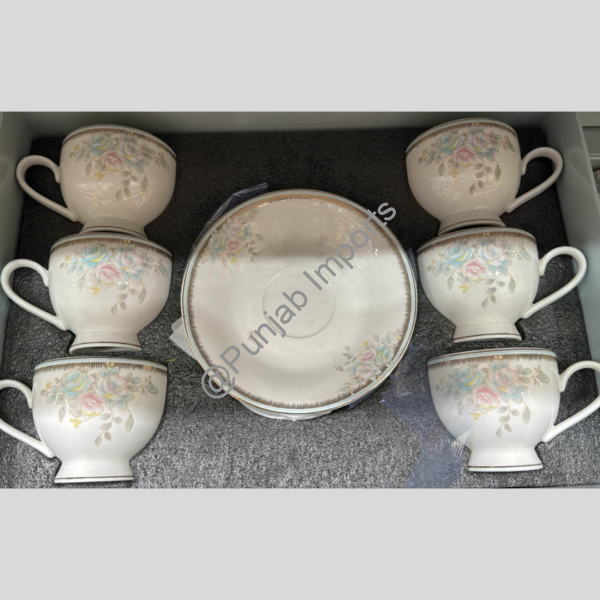 Vigneto Cup Set And Saucer 12 pc 