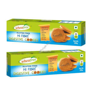 Hi Fiber Digestive Cookies 200Gm Wheafree