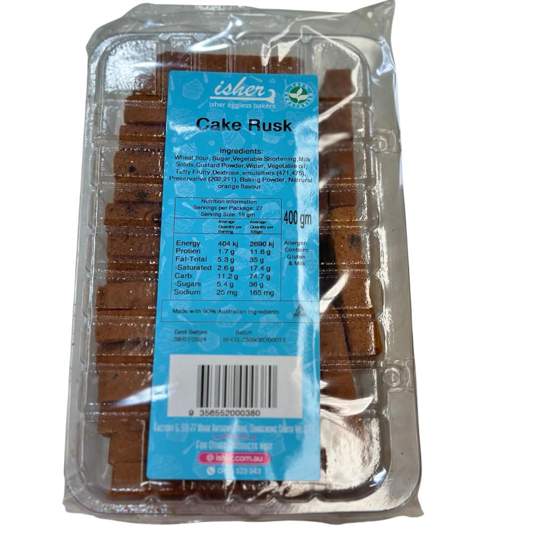 Cake Rusk 400Gm Isher