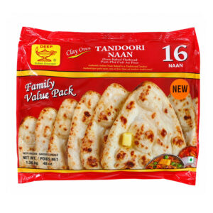 Tandoori Naan 16Pc Deep ( Casbr16)