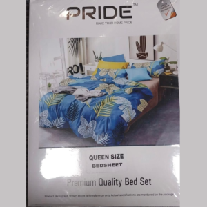 Pride Cotton Bedsheet (Queen Size Fitted Bedsheet)