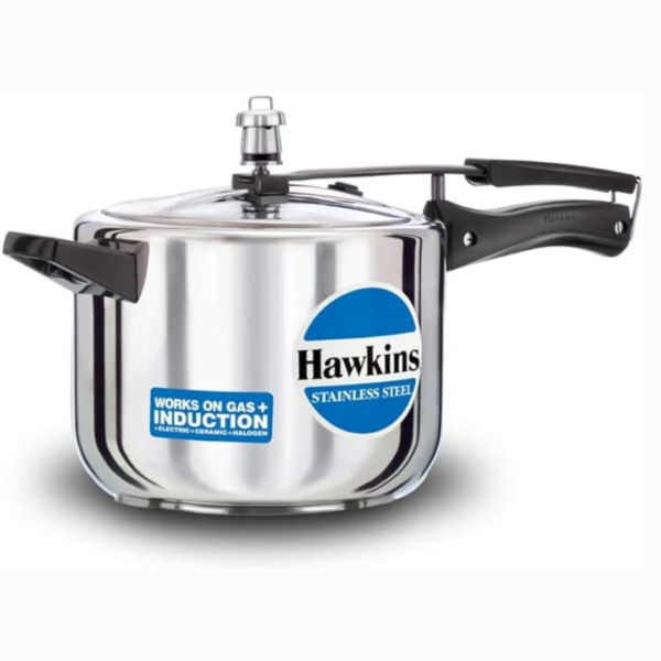 Hawkins Stainless Steel Pressure Cooker (5 Litre) - Image 2