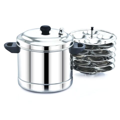 SS IDLI POT WITH 6 PLATES MAGNUS (HORIZON)