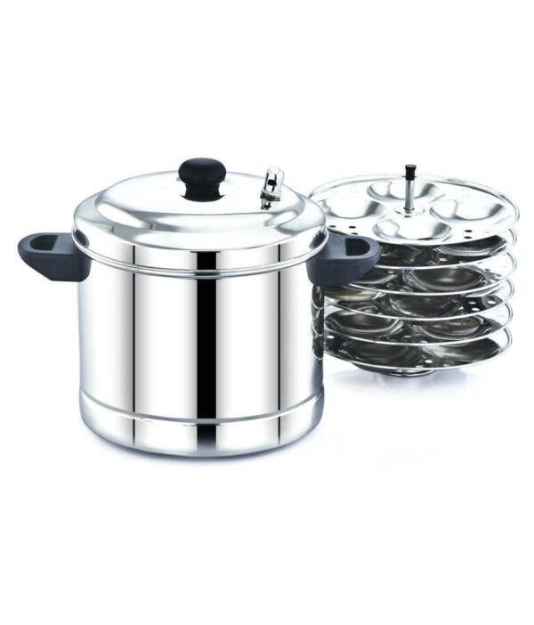 SS IDLI POT WITH 6 PLATES MAGNUS (HORIZON)