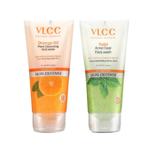 VLCC Tulsi Acne Clear Face Wash with Orange Oil Pore Cleansing Face Wash
