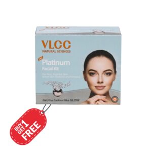 Vlcc Platinum Facial Kit 60 g ( BUY 1 GET 1 FREE )