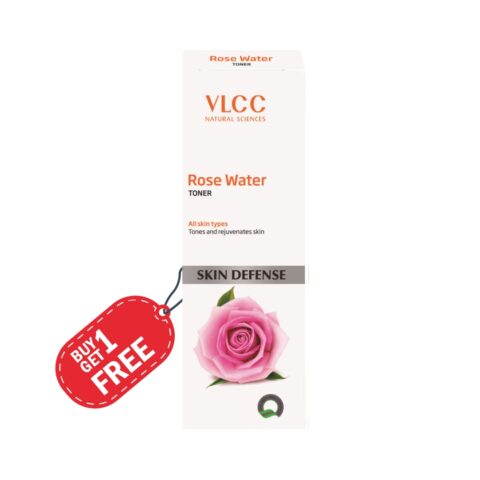 VLCC Natural Sciences Skin Defense Rose Water Toner, 100ml (BUY 1 GET 1 FREE )