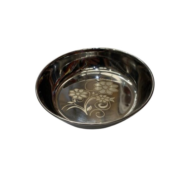 SS Dish Bowl Laser No.6