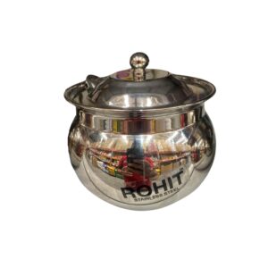 Rohit SS Ghee Pot 2no.