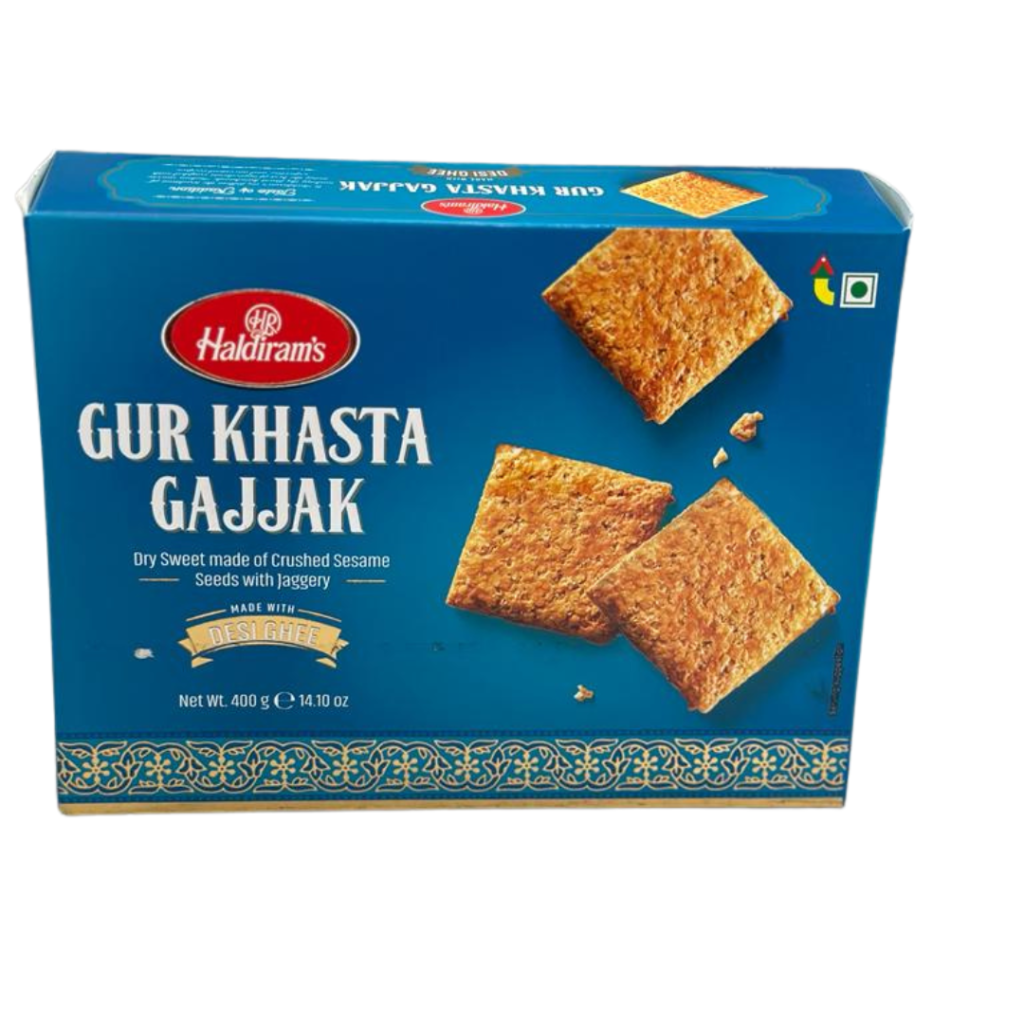Haldiram's- Gur Khasta Gajjak (400gm) - Punjab Imports