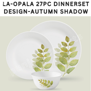 LaOpala 27pcs Dinnerset - Autumn Shadow (Ivory Series)