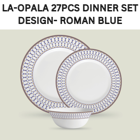 LaOpala 27pcs Dinnerset- Roman Blue (Sovrana)