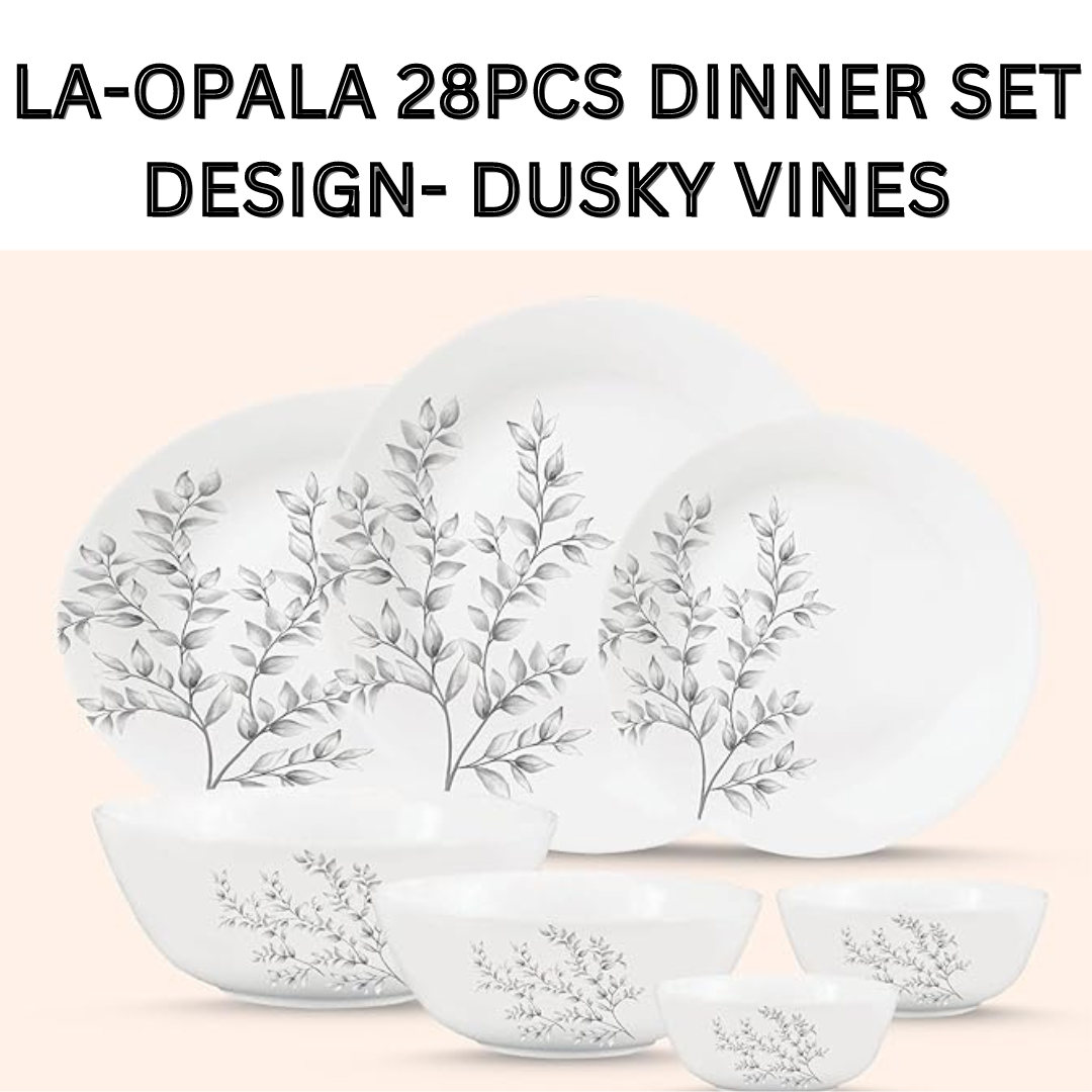 LaOpala 28pcs Dinnerset- Dusky Vines