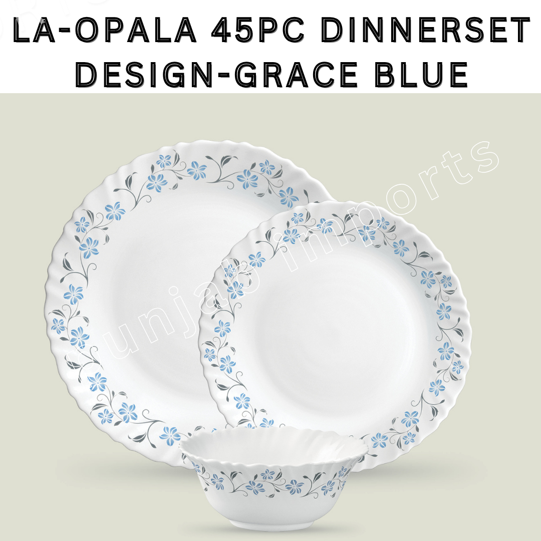 LaOpala 45pcs Dinner Set- Grace Red (Classique)