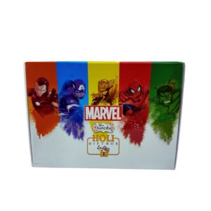Marvel Holi Celebration Gift Box 80gm x 5 Pouches in 1 Gift Box.