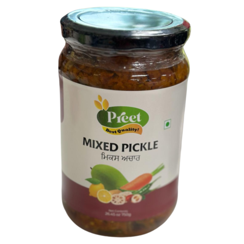Preet Mixed Pickle (750gm)
