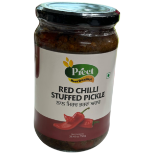 Preet Red Chilli Stuffed Pickle (750gm)