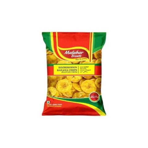 Banana Chips 400gm Malabar Treats