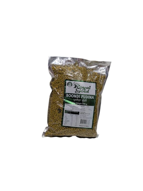 Pudina Boondi 800gm Royal Gold