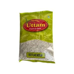 Rice Flakes Medium 1kg Uttam